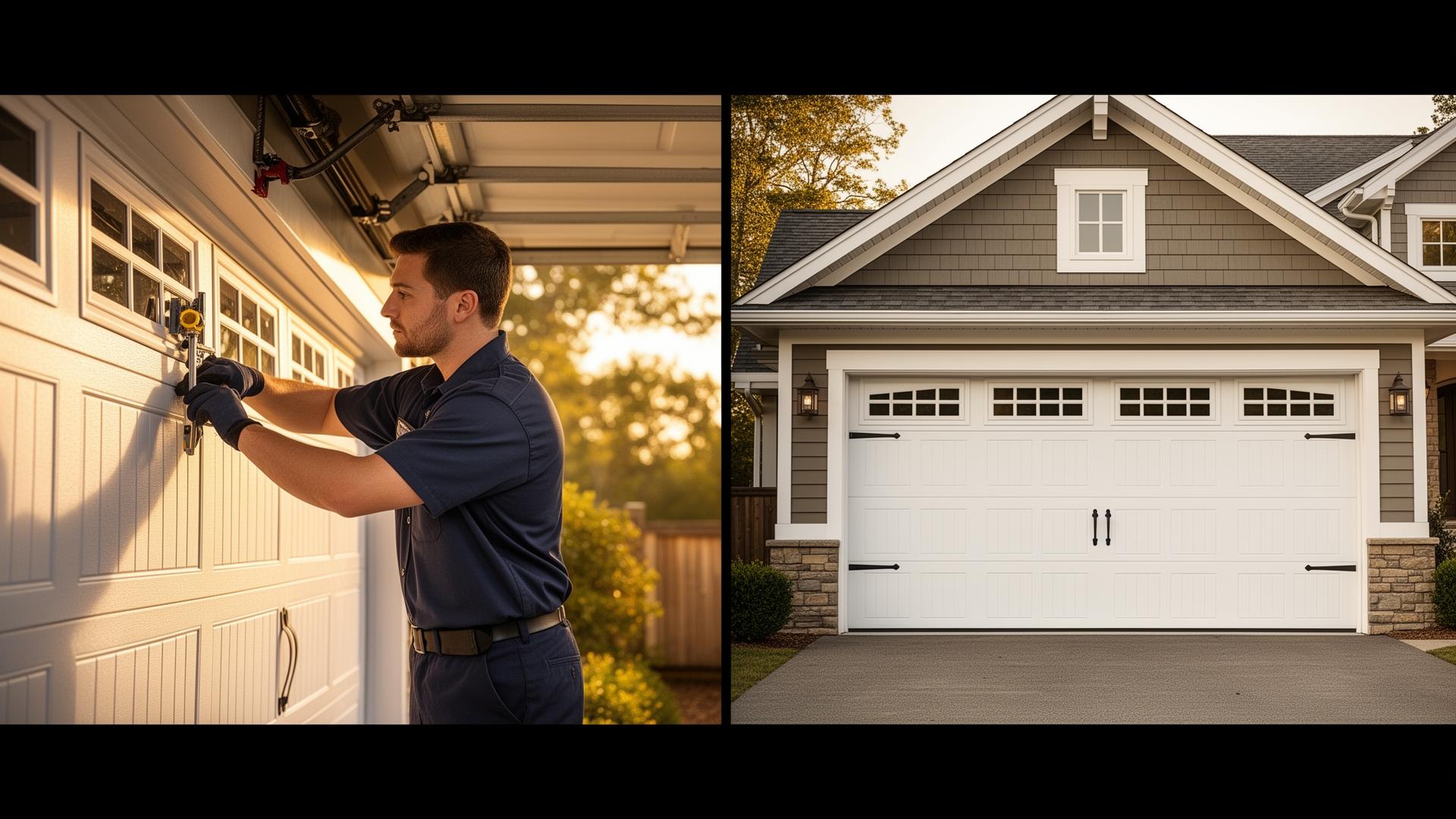 Professional garage door installation and repair service in Jonesville NC